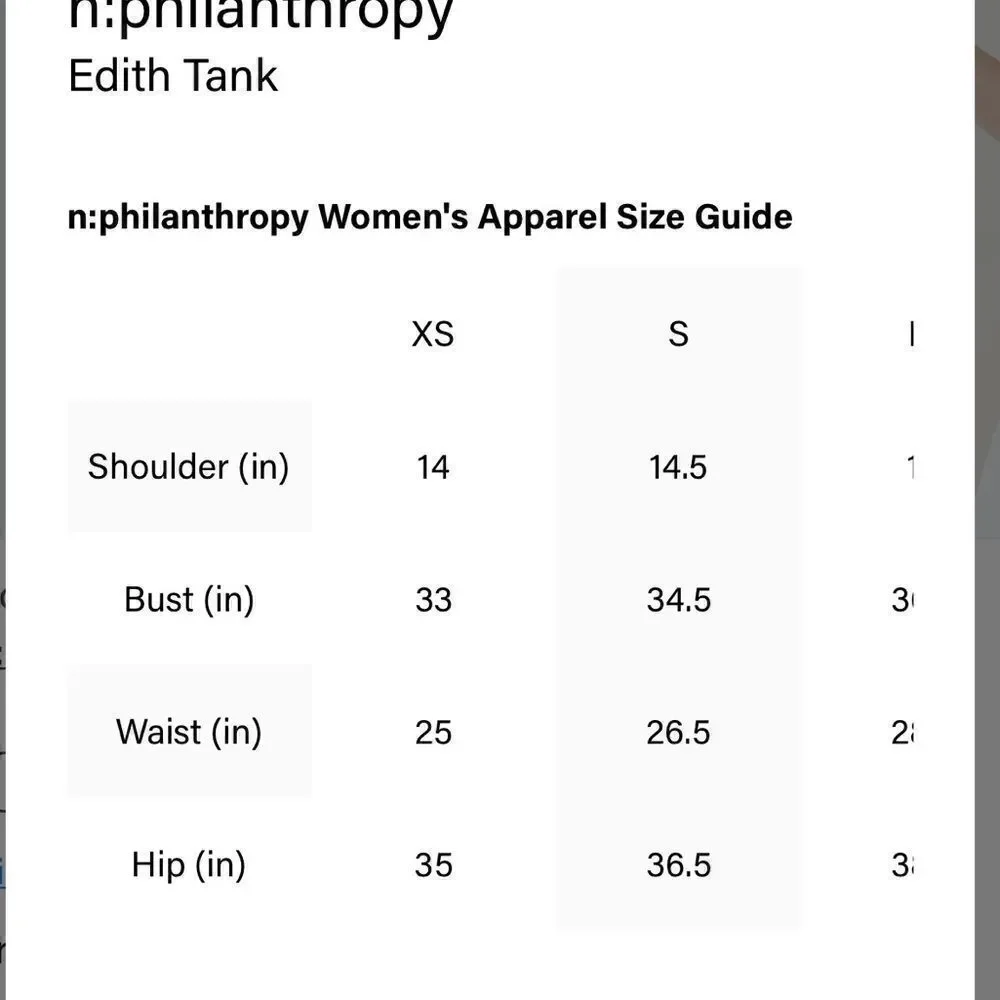 N:PHILANTHROPY Black Edith Tank